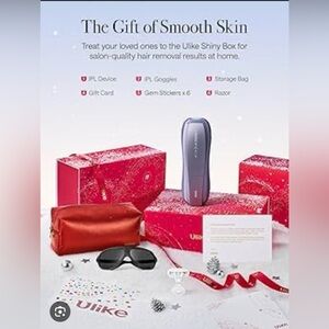 Ulike air10 IPL Hair Removal Device -with Red Accessories new!❤️ $286$564value